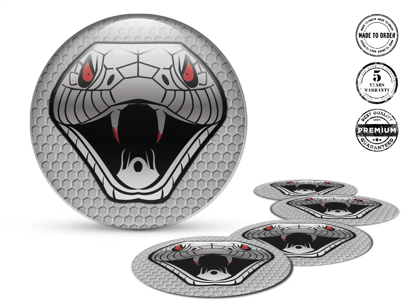 Estilo Emblema Bombado Racing Premium Limitado